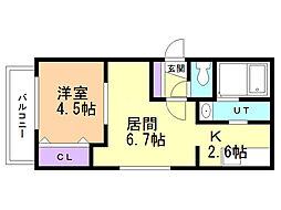 ディオグラシア琴似 4階/405