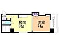 サンハイツササキ3階3.3万円