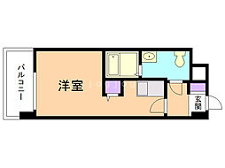 PRIMECHIJIKOUKAN ワンルームの間取図画像