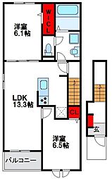 プラチナパレスI 2階