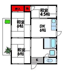 中村古賀貸家C号