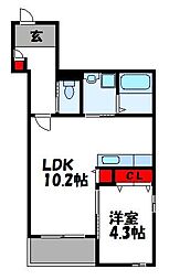 サニーガーデン古賀 3階