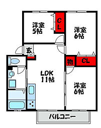 サンビレッジ福間 2階