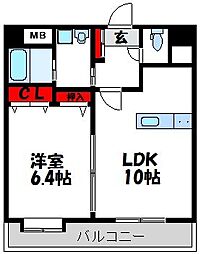 フォレストコート 2階