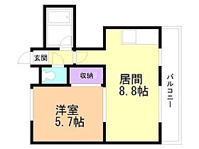 1階 / 1LDK / 33.92㎡