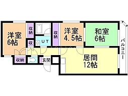 間取図画像 3LDK