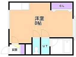 間取図画像 ワンルーム