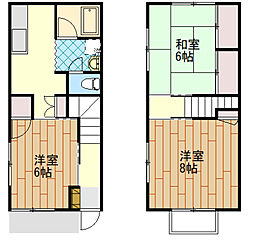 ブライトンハイツ吉田 1階3DKの間取り