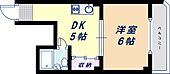 大阪市阿倍野区松崎町2丁目 5階建 築43年のイメージ