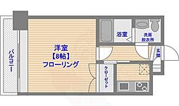 エステート・モア平尾駅前通り 1Kの間取図画像