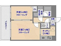 リアンシエルブルー東公園 4階