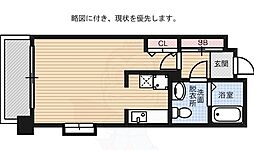 ラフィネスネオシティ平尾 1Kの間取図画像
