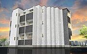 桜坂駅より徒歩7分 築2年11ヶ月 3階建の賃貸物件