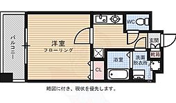 エンクレスト御供所 1Kの間取図画像