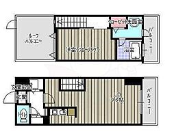 レキシントンスクエア桜坂 1LDKの間取図画像