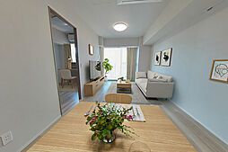 クラッシィタワー淀屋橋　29階空室 2LDKのリビング/ダイニング