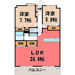 JR東北本線 宇都宮駅 徒歩21分