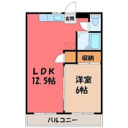 JR東北本線 石橋駅 徒歩18分