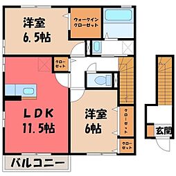 グリーン・リーフ熊倉 E 2階