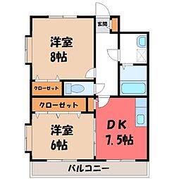 JR東北本線 宇都宮駅 バス20分 若草4丁目下車 徒歩1分