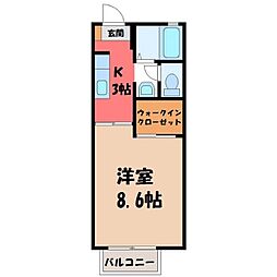 JR東北新幹線 宇都宮駅 バス25分 インターパーク宇都宮南下車 徒歩14分