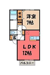 JR東北本線 雀宮駅 徒歩19分