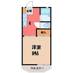 JR東北本線 小金井駅 徒歩8分 2階/-