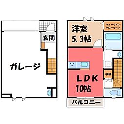 東武宇都宮線 おもちゃのまち駅 徒歩20分 1階/-