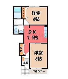 JR東北本線 氏家駅 3.1km 1階/-