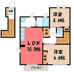 JR東北本線 石橋駅 徒歩13分