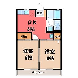 JR東北本線 宇都宮駅 バス23分 中丸下車 徒歩3分