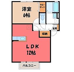 プラザハイツ A 2階/-