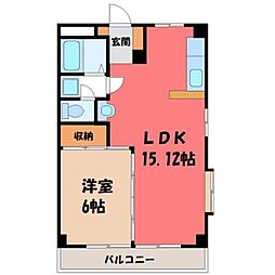JR東北新幹線 宇都宮駅 バス17分 御幸本町中下車 徒歩1分