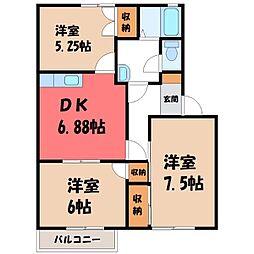 ファミールタウン D 1階