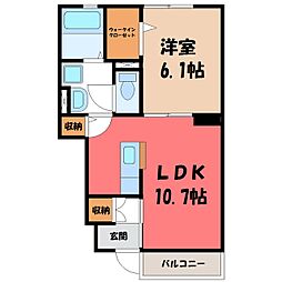 グラン・フィールド A 1階/-