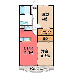 パークサイド森の邸・北 1階