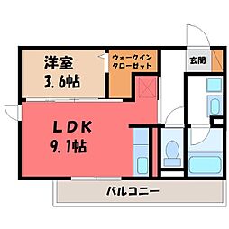 宇都宮芳賀ライトレール線 陽東3丁目駅 徒歩28分 1階/-
