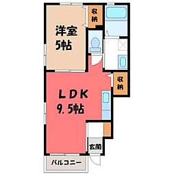 東武宇都宮線 おもちゃのまち駅 徒歩9分 1階/-