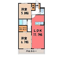宇都宮芳賀ライトレール線 宇都宮大学陽東キャンパス駅 徒歩31分 3階/-