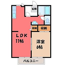 宇都宮芳賀ライトレール線 東宿郷駅 徒歩21分 2階/-
