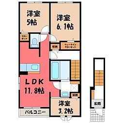 真岡鐵道 北真岡駅 徒歩5分