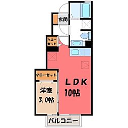東武宇都宮線 西川田駅 徒歩24分