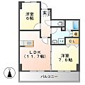 エルガーデン2階4.6万円
