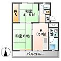 ビレッジハウス八幡2号棟4階3.4万円