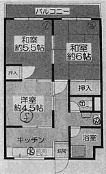 間取図画像 3K