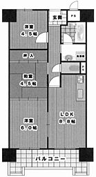 間取図画像 3LDK