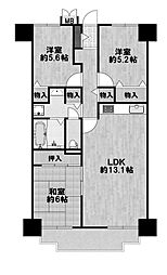 間取図画像 3LDK