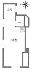 日研ビル ワンルームの間取図画像