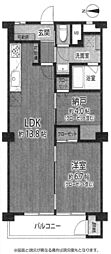 新森小路コーポ 1SLDKの間取図画像