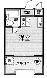 間取図画像 ワンルーム